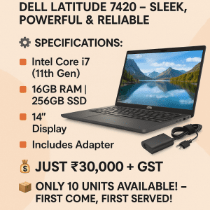 Refurbished Dell Latitude 7420 Laptop