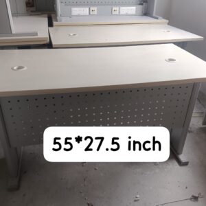 Used 5 x 2.5 feet Table with front Partition